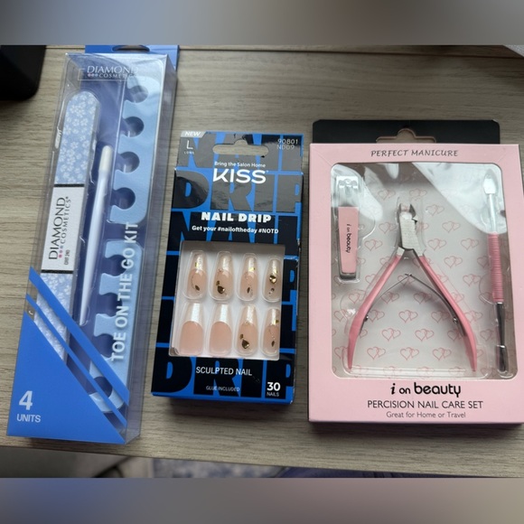Other - Assorted 8 Piece Manicure Pedicure Set & Nail Care